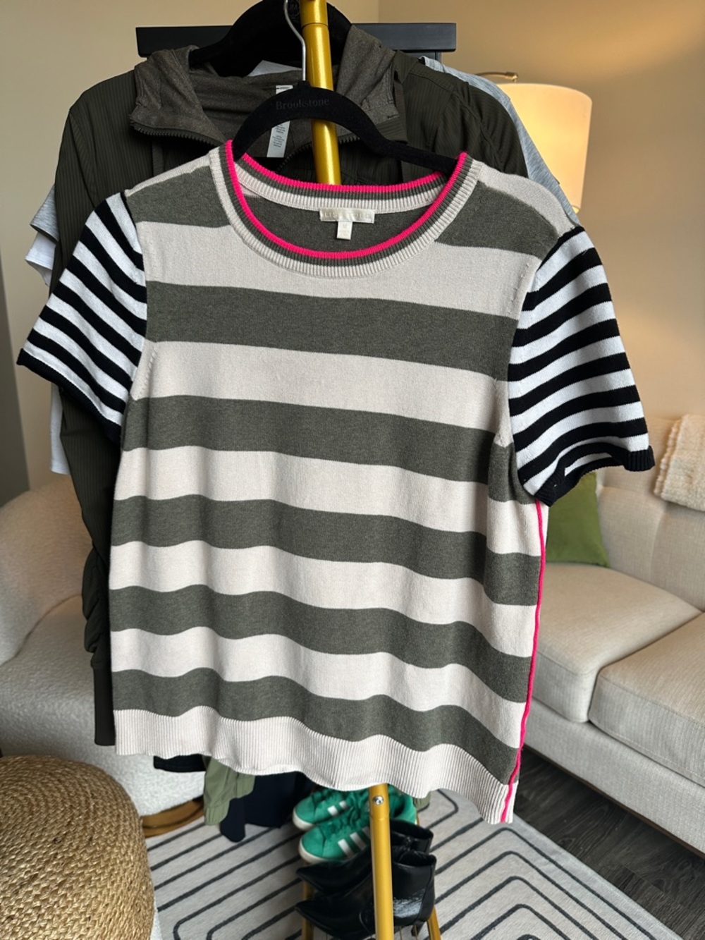 Lisa Todd short sleeve cotton sweater